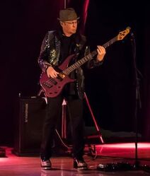 Irv Fines lays down the rock party music bass