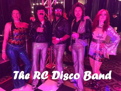 RC DISCO BAND playing Bee Gees, ABBA, Donna Summer and more